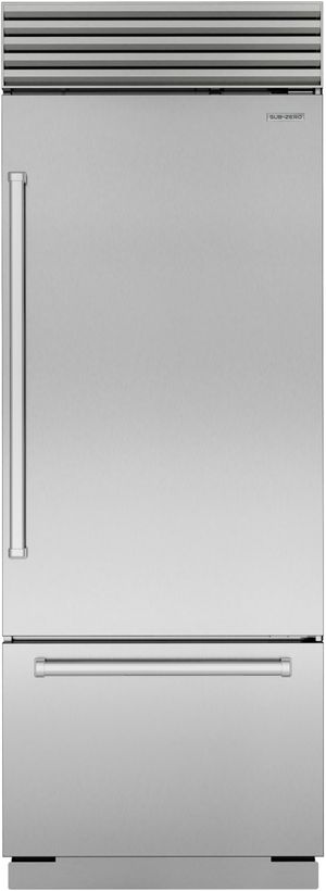 Sub-Zero® Classic Series 30 in. 17.0 Cu. Ft. Stainless Steel Built In Bottom Freezer Refrigerator
