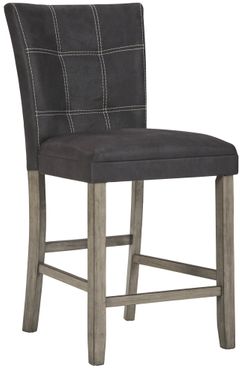 Benchcraft® Dontally Two-Tone Upholstered Counter Height Stool