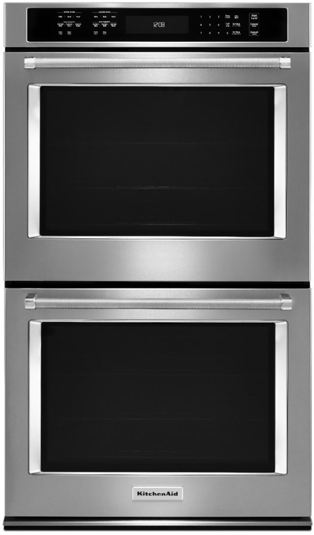 KitchenAid® 30" Stainless Steel Electric Built In Double Oven 36
