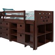 Donco Trading Company Circles Low Loft Bed