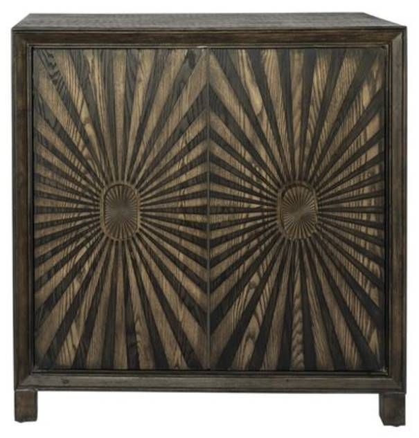 Liberty Chaucer Aged Whiskey Wine Cabinet-1