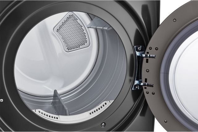 LG 7.4 Cu. Ft. Middle Black Front Load Electric Dryer 6