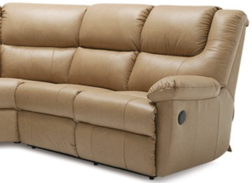 Palliser® Furniture Tundra 3-Piece Beige Sectional 1