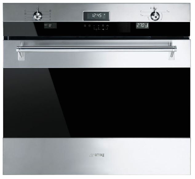 Smeg 30" Stainless Steel Classic Electric Multifunction Oven 0
