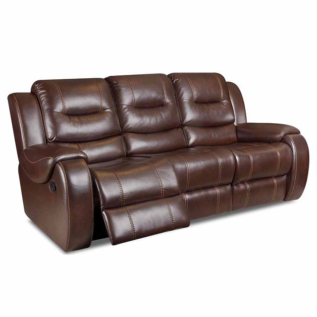 Corinthian Furniture El Dorado Umber Reclining Sofa-1