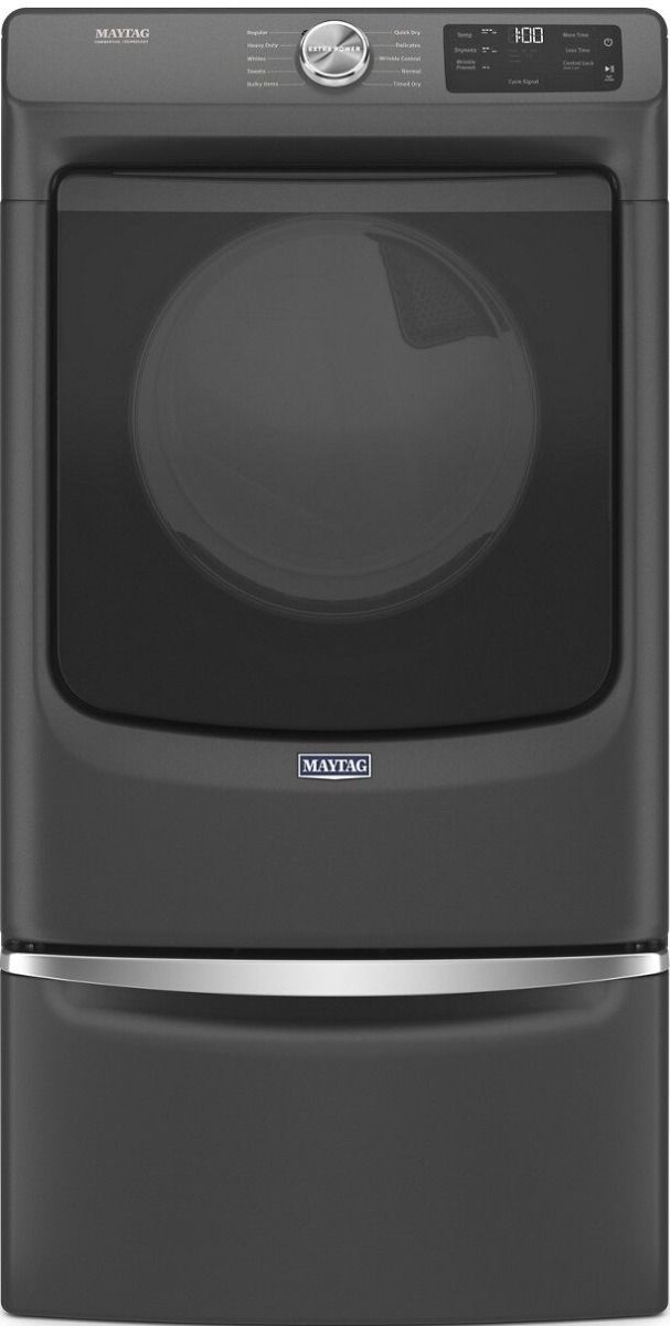 Maytag® 7.3 Cu. Ft. Volcano Black Front Load Dryer | Old McDonald's ...