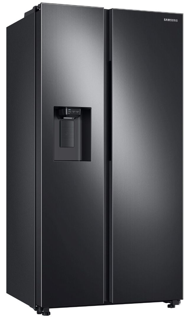 Samsung 22.0 Cu. Ft. Black Stainless Steel Counter Depth Side-by-Side Refrigerator-1