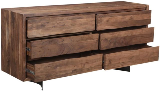 Moe's Home Collection Bent Smoked Dresser 2