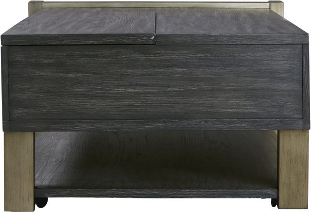 Signature Design by Ashley® Forleeza Dark Gray Lift-Top Coffee Table 3