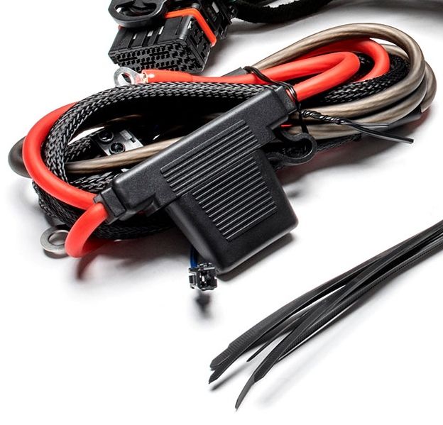 Rockford Fosgate® 2014+ Harley-Davidson® Road Glide® & Street Glide® Amplifier Wiring Kit 1