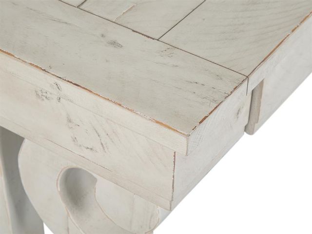 Magnussen Home® Bronwyn Alabaster Rectangular Sofa Table 5