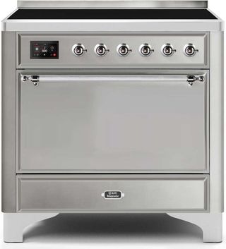 Ilve Majestic Series 36" Stainless Steel Freestanding Electric Range