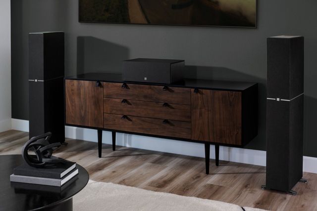 Definitive Technology® Dymension™ 5.25" Black Floor Standing Speaker 4