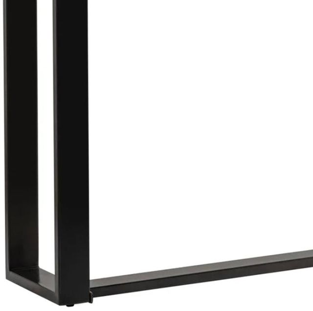 Crestview Collection Matthews Cream Console Table with Black Base | Van ...