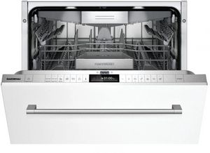 Gaggenau 200 Series 24" White Top Control Built In Dishwasher