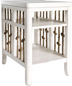 Liberty Furniture Dockside II White Chair Side Table