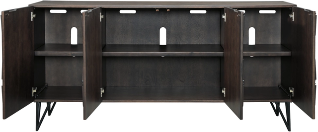 Signature Design by Ashley® Chasinfield Dark Brown 72" TV Stand-1