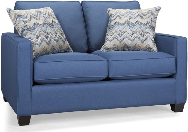 Decor-Rest® Furniture LTD 2855 Blue Loveseat