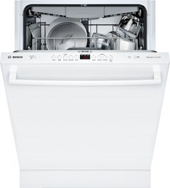 Bosch® 100 Series 24" White Built In Dishwasher
