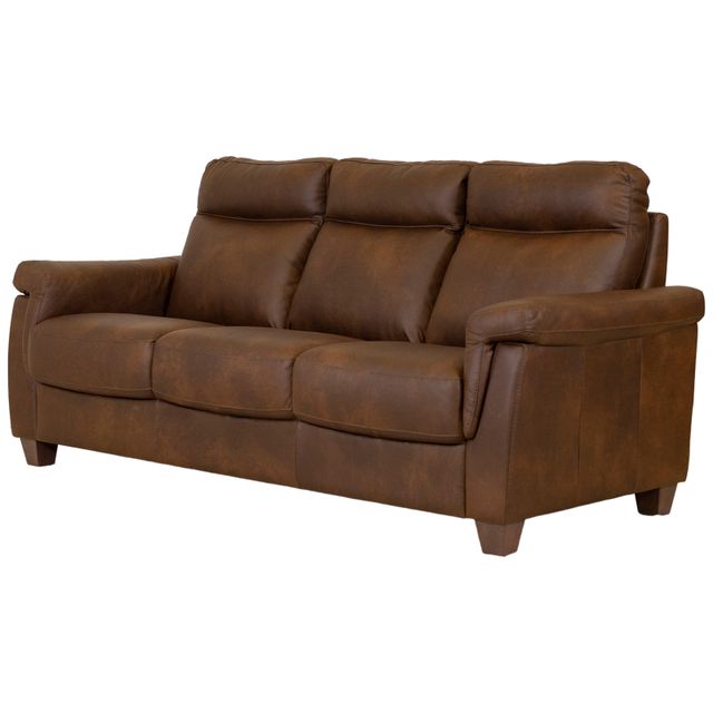 Digio Salta Brown Leather Sofa-1