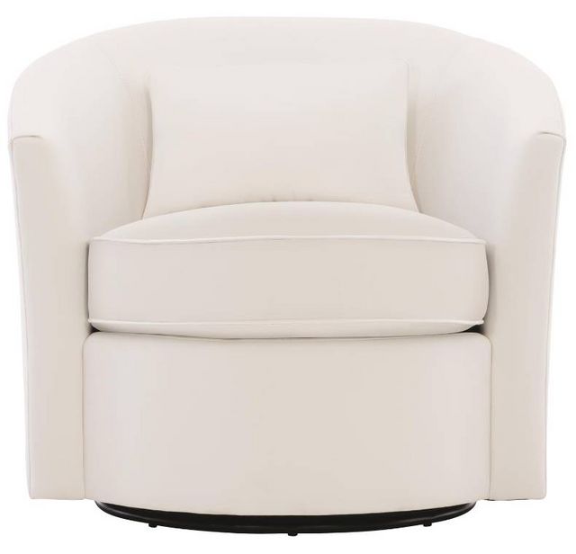 Bernhardt Aventura White Outdoor Swivel Chair 