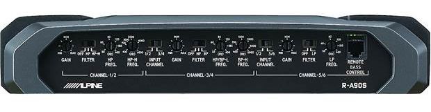 Alpine® R-A90S R-Series 6/5/4/3 Channel Power Amplifier 2