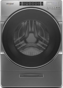 Whirlpool® 4.3 Cu. Ft. Chrome Shadow Front Load Washer-WFW862CHC
