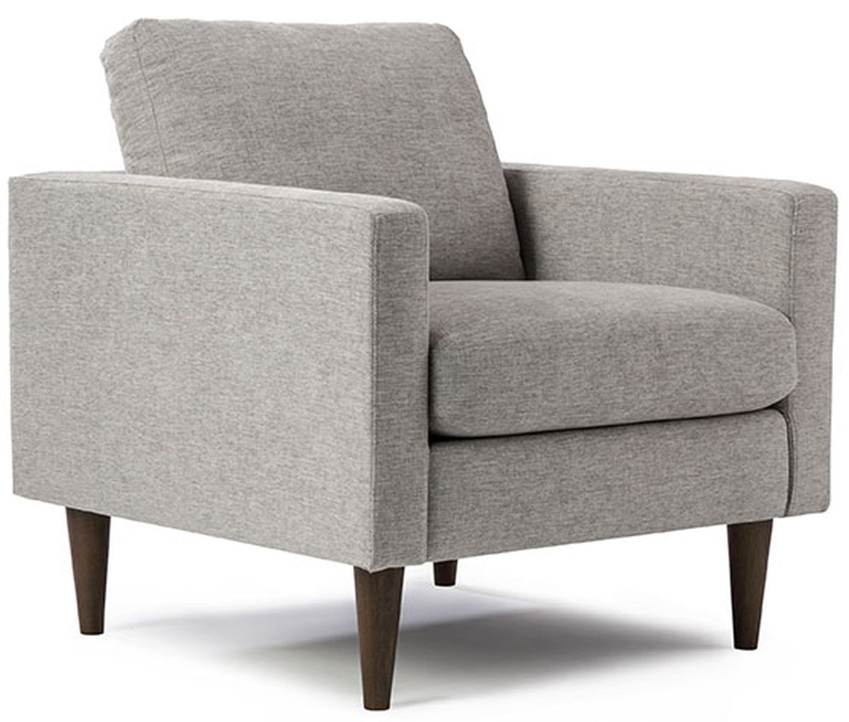Best™ Home Furnishings Trafton Gray/Dark Walnut Chair