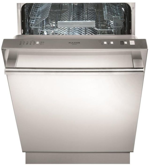 Fulgor® Milano 600 Series 24" Fully Integrated Dishwasher-Stainless Steel-0
