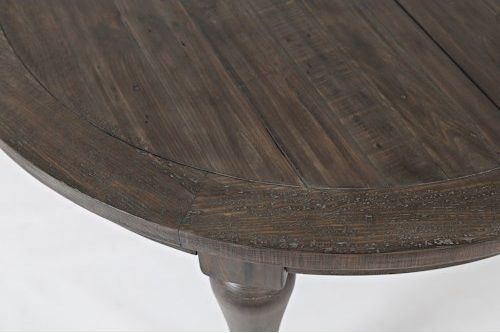 Jofran Inc. Madison County Brown Round to Oval Dining Table 4