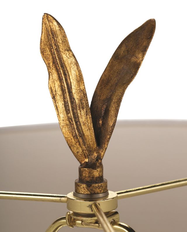 Regina Andrew Trillium Brass Buffet Lamp-2