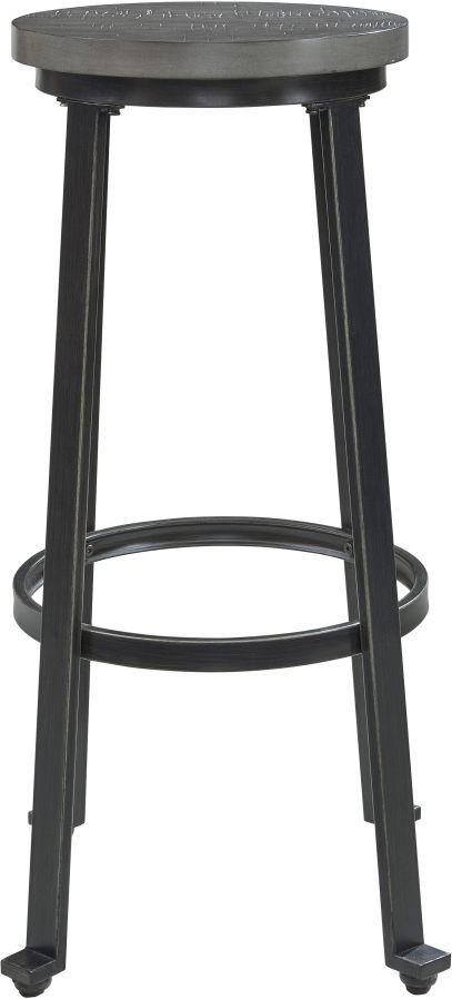 Signature Design by Ashley® Challiman Antique Gray Bar Stool 1