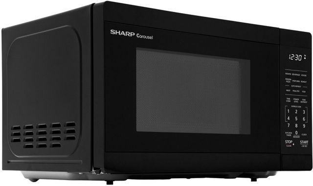 Sharp 17 in. 0.7 cu. ft. Countertop Microwave with 11 Power Levels - White