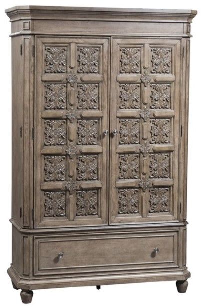 Liberty The Laurels Light Brown Armoire | Big Sandy Superstore ...