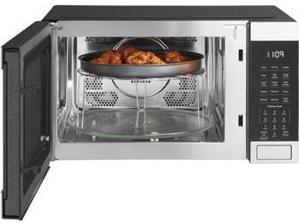 GE® 1.0 Cu. Ft. Stainless Steel Countertop Microwave 2