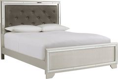 Signature Design by Ashley® Lonnix Silver Queen Panel Bed