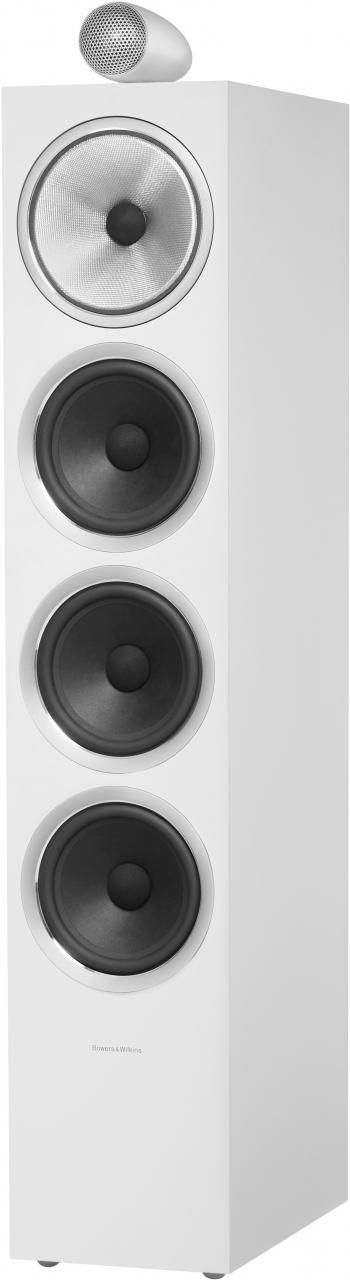 Bowers & Wilkins Satin White 702 S2 Floorstanding Speaker 0
