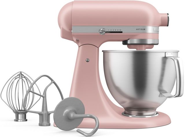 KitchenAid® Artisan® Series 5 Quart Matte Dried Rose Stand Mixer ...