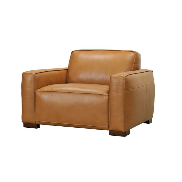 Herstal Leather Chair JR Furniture USA Portland, Seattle and Vancouver