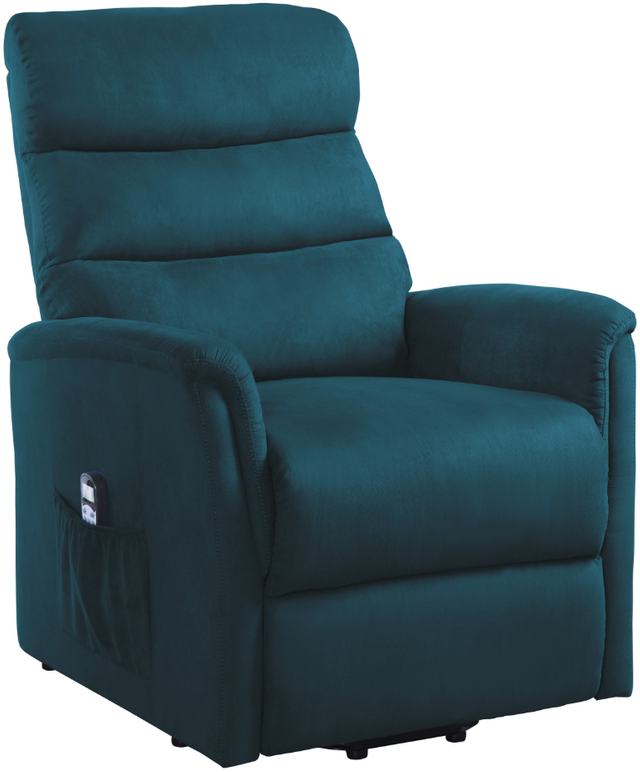 Homelegance Miralina Blue Power Lift Chair 2