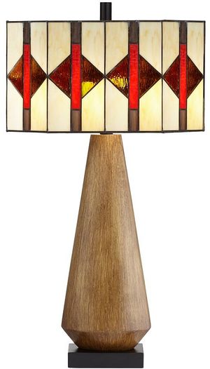 Pacific Coast® Lighting Haywood Brown Wood Tone Table Lamp