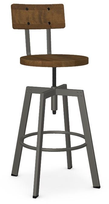 Amisco Architect Counter Height Stool