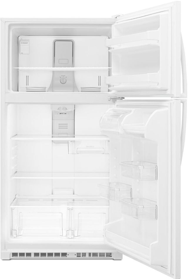 Whirlpool® 20.5 Cu. Ft. Top Freezer Refrigerator-White 4