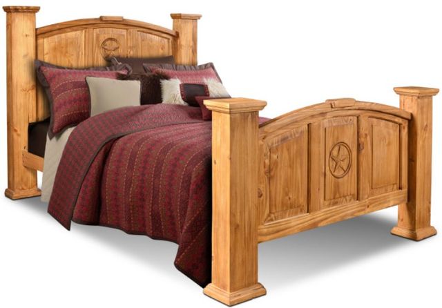 Texas Rustic Queen Bed