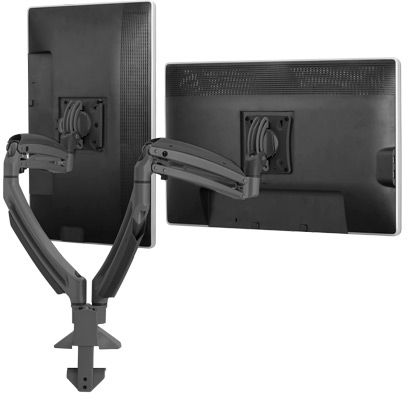 Chief® Kontour™ Black K1D Dynamic Desk Clamp Mount