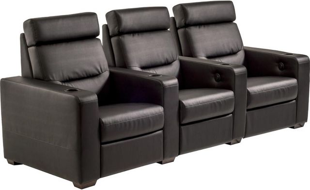 Salamander Designs® TC3 AV Basics Black Power Reclining Theater Seating