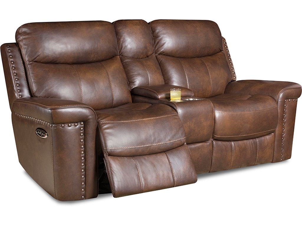 nineteen37 epic leather sofa in steamboat driftwood