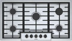 Bosch 500 Series 36" Stainless Steel Gas Cooktop-NGM5656UC