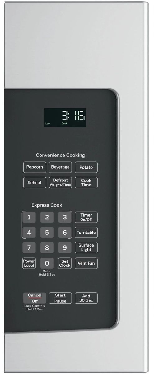 GE® 1.6 Cu. Ft. Stainless Steel Over The Range Microwave 10