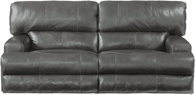 Catnapper® Wembley Steel Lay Flat Reclining Sofa